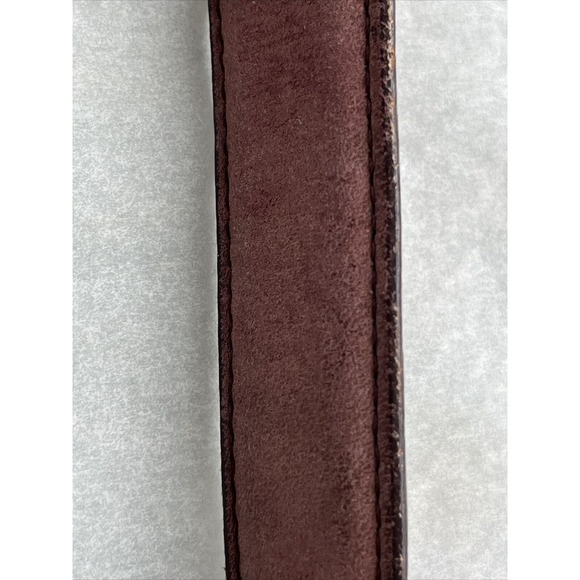 Coach Belt Men's Women's Brown Glove Leather Size 36" Made In NYC Vintage 6605 - Picture 11 of 11
